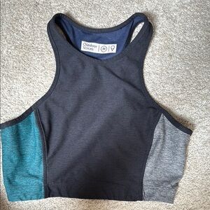 Outdoor Voices Tri-Tone Active Bra